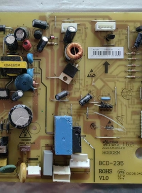TCL冰箱电脑板BCD-235W-C BCD-235电源线路控制主板2104010019AA