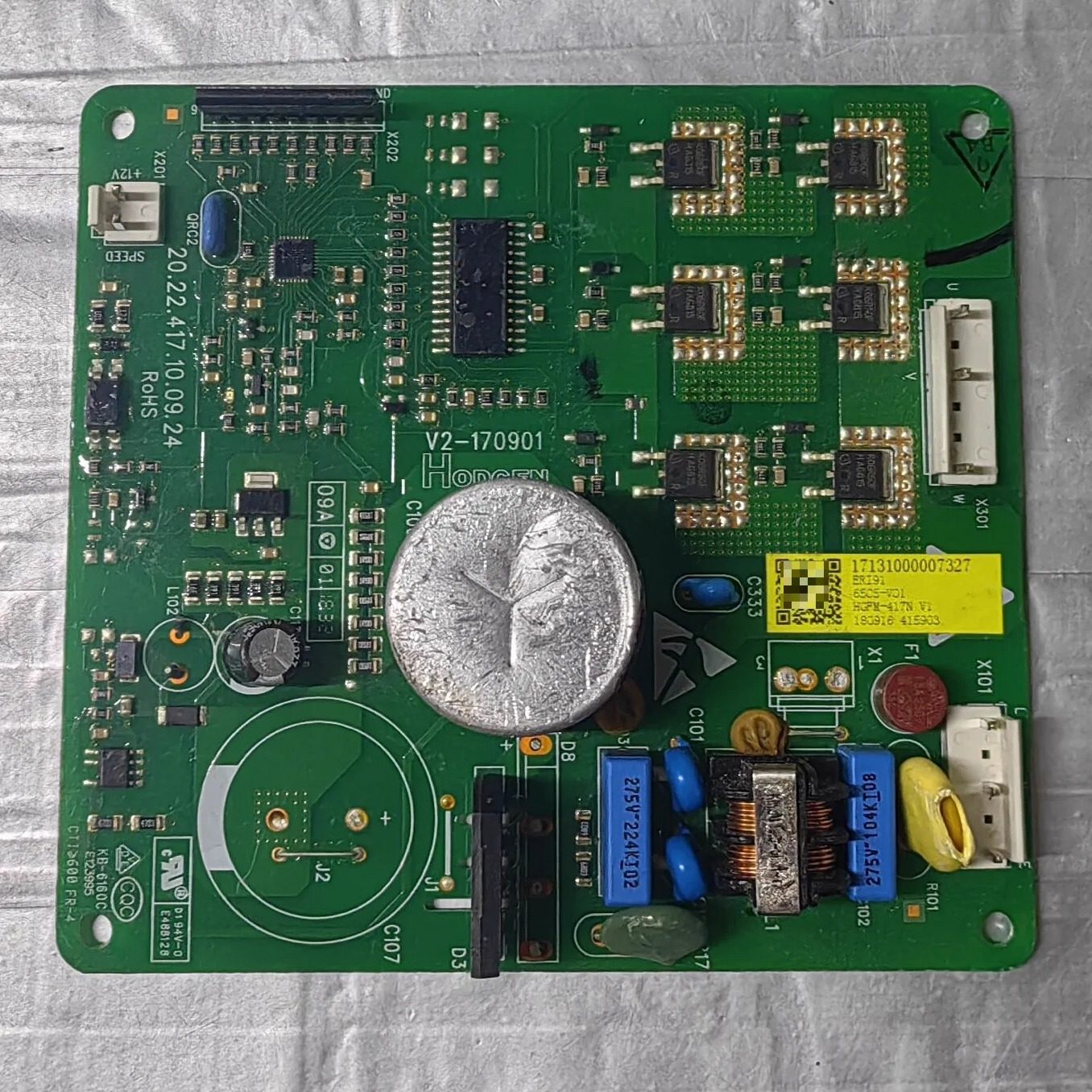 美的冰箱驱动板1713100007372