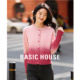 慵懒风圆领开衫 Basic 渐变撞色毛衣26春季 百家好韩版 外套女 House