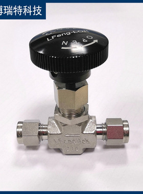 BPF-K型 20Mpa/3000psi 316不锈钢气路管线卡套式针型阀门