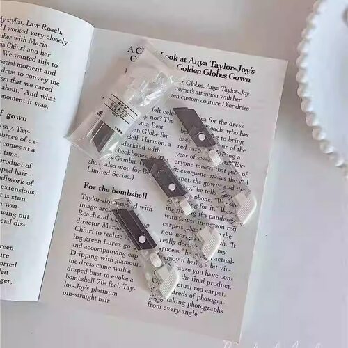 拆快递小刀迷你透明美工刀小号便携学生快递开箱拆信封办公裁纸美