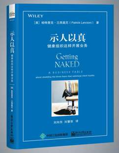 正版示人以真 健康组织这样开展业务 健康组织这样开展业务 帕特里克 兰西奥尼 电子工业出版社