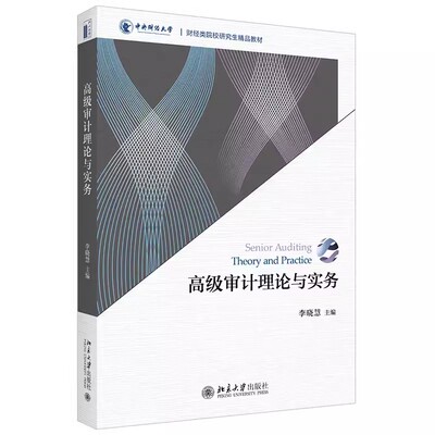 正版高级审计理论与实务 李晓慧 北京大学出版社 财经类院校研究生精品教材 教程教材书籍