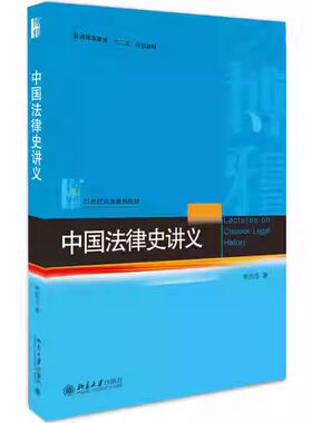 正版中国法律史讲义 北京大学 中国法律史教科书 法制史教材 北大蓝皮法学教材 大学本科考研教材 制度史思想史 中国法律史讲义