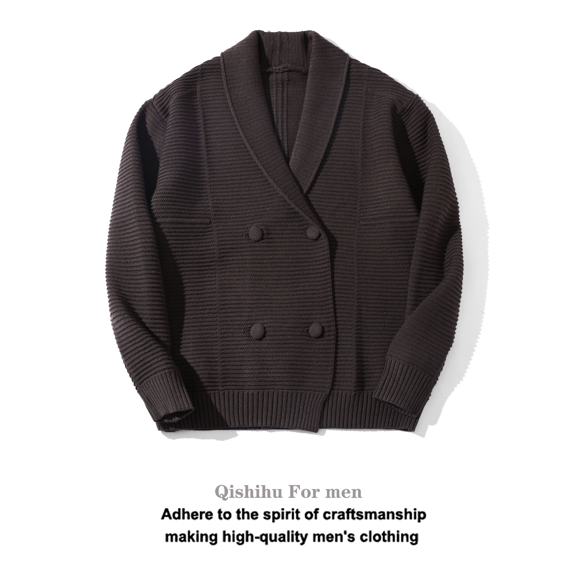 加大码300斤轻奢高端针织开衫