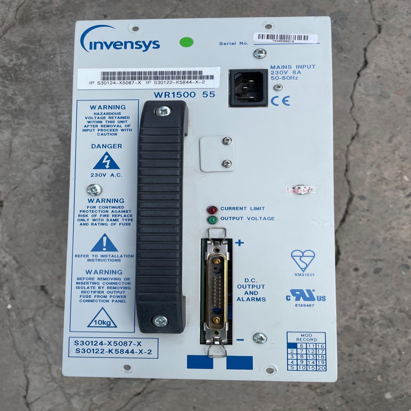议价议价INVENSYS电源 WR1500-55 S30124-X5