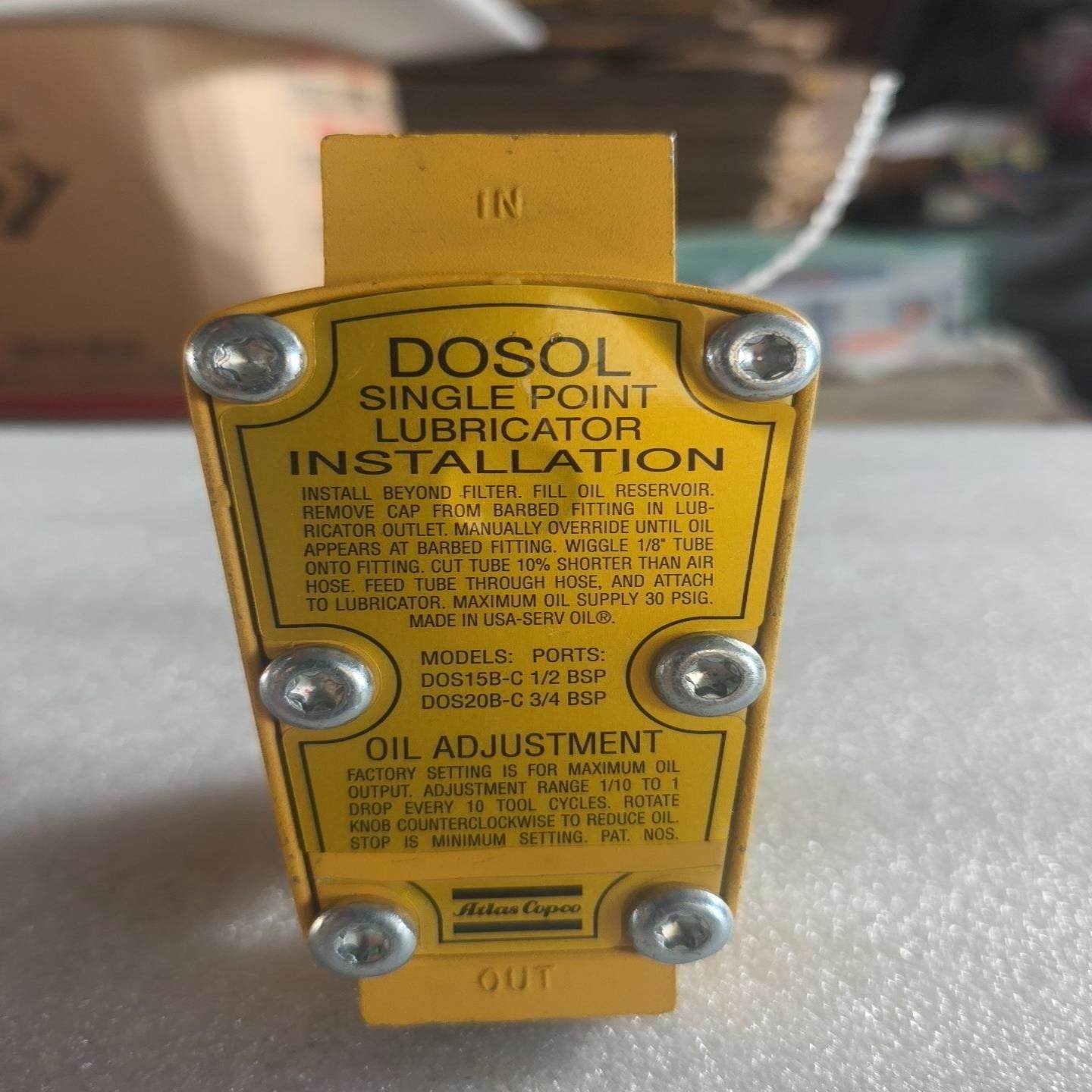 议价议价DOSOL单点润滑器型号DOS15B-CDOS20B-C议价