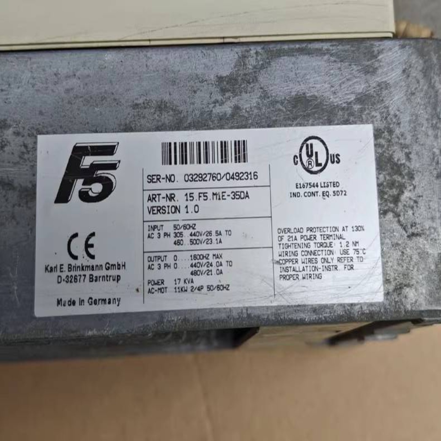 议价议价KEB   15F5M1E-35DA