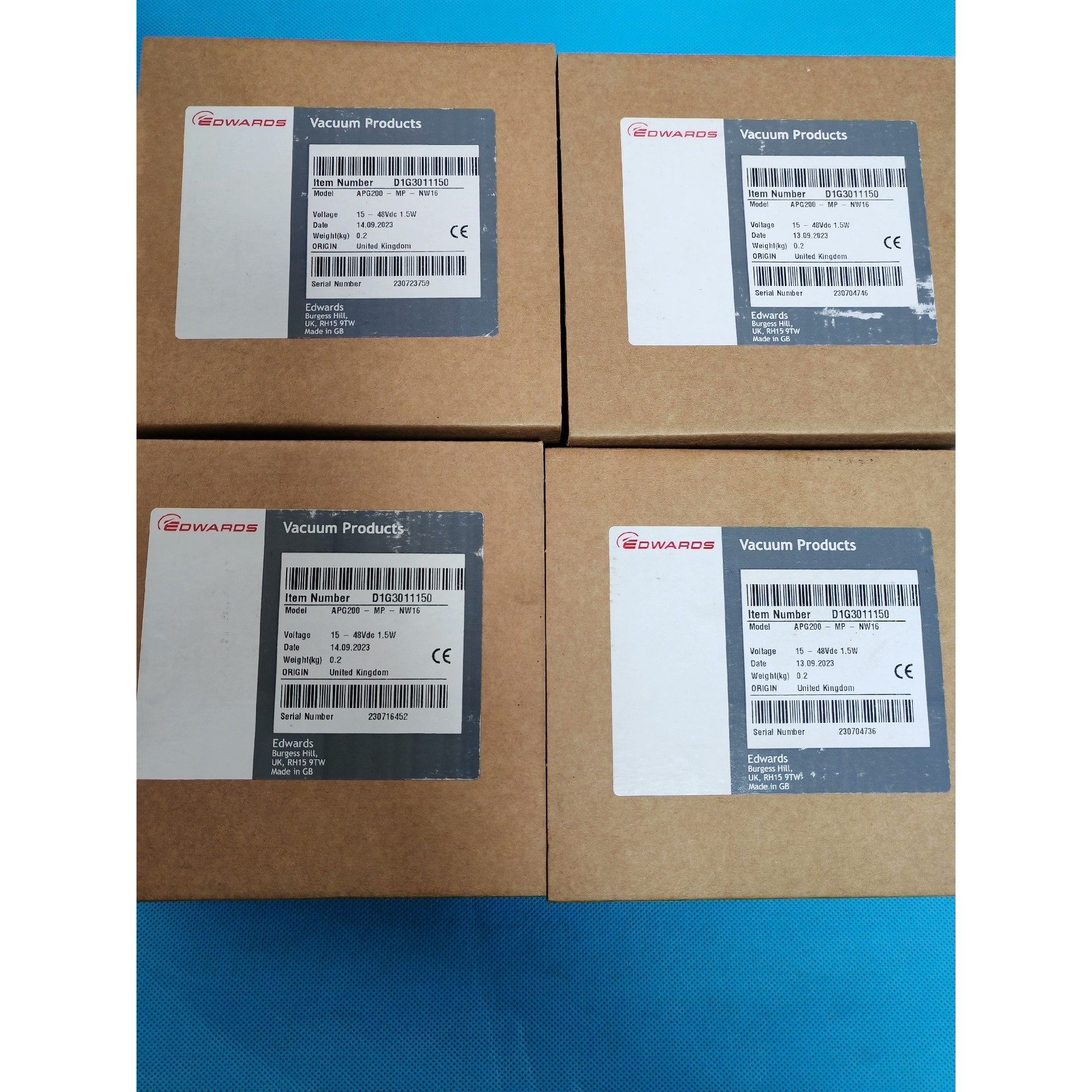 议价议价全新爱德华真空计APG200-MP-NW16D1G3011议价