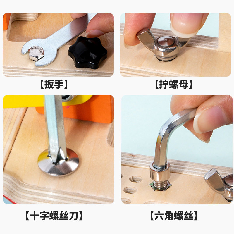新品木制消防车模型礼物多功能