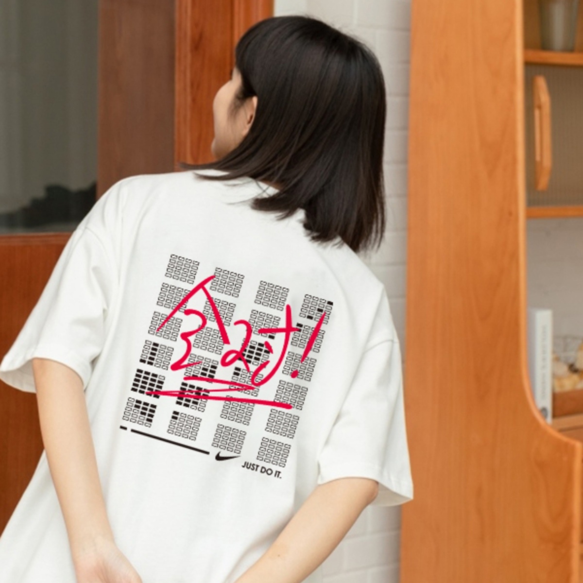 中高考试答题卡满分全对短袖T恤男女同款情侣装纯棉宽松半袖班服
