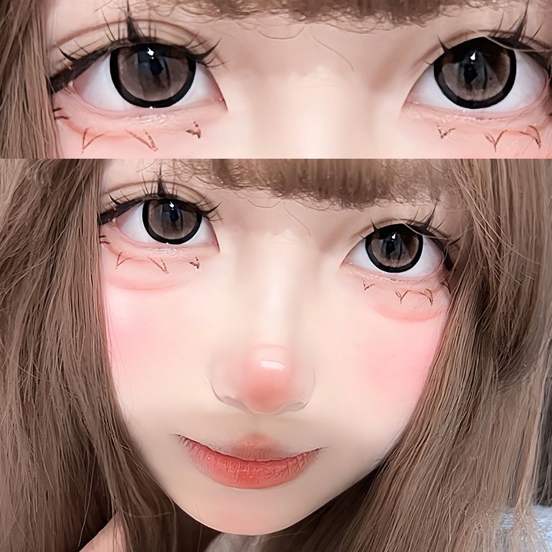 thumbnail for OVOLOOK Plum Candy Contact Lenses Half a Year Mixed Blood Size Diameter Contact Lens Flagship Store Official Website Authentic Female T