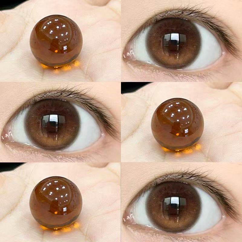 OVOLOOK秋冬棕色半年抛美瞳大直径琥珀瞳隐形眼镜官网正品旗舰店N,隐形眼镜/护理液,彩色隐形眼镜,淘宝优惠券,粉丝福利购,淘宝优惠卷