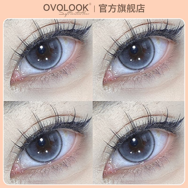 OVOLOOK卡拉小狗美瞳半年抛大小直径混血隐形眼镜官网正品旗舰店A