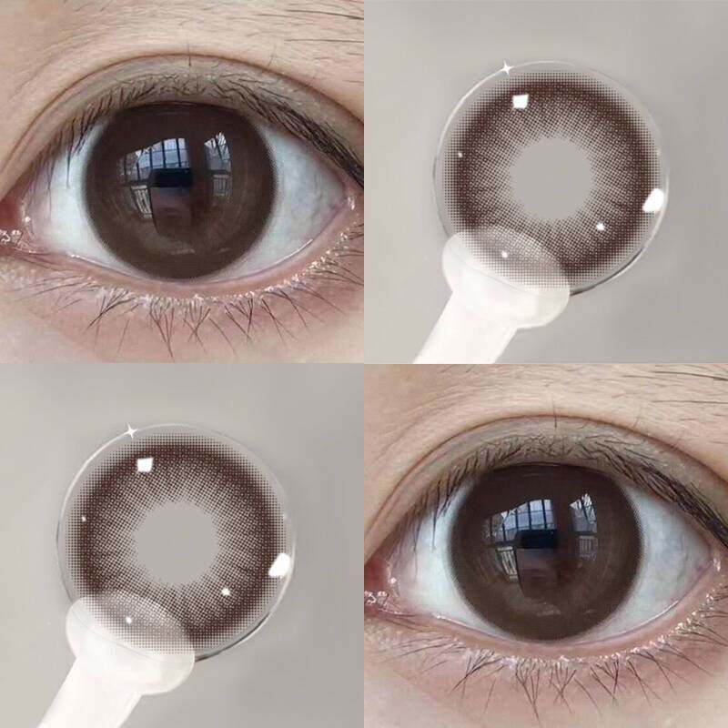 OVOLOOK可可蜜糖美瞳月抛大小直径自然素颜日常款隐形眼镜旗舰店N