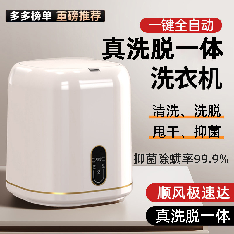 内衣洗衣机小型迷你洗内裤洗脱一体洗袜子神器全自动清洗机洗袜机