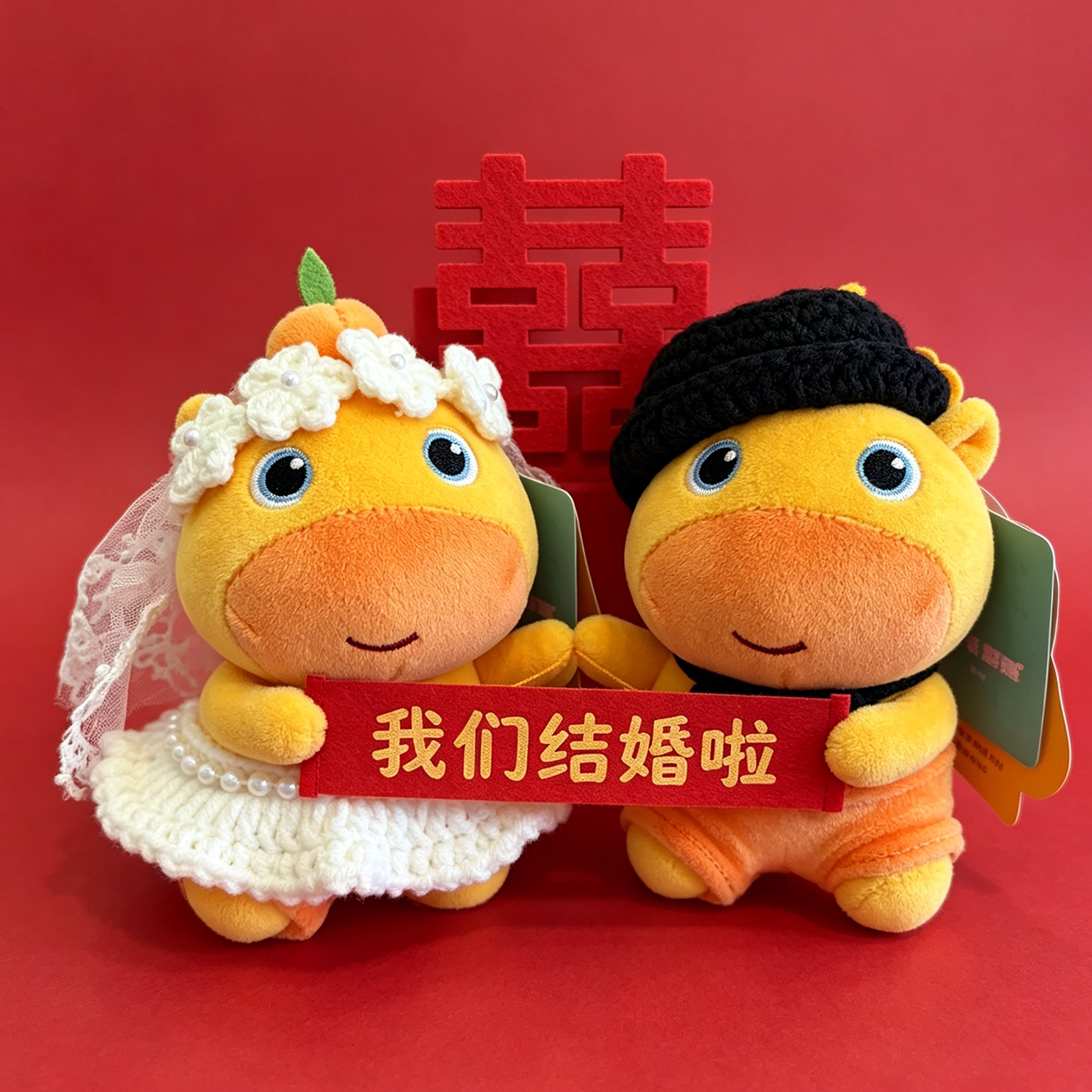 【正品保证】水豚噜噜婚纱套装