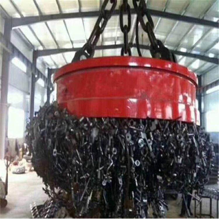 起重电磁铁电磁吸盘 吸力大叉车电磁吸盘电磁吸盘 圆形电磁吸盘