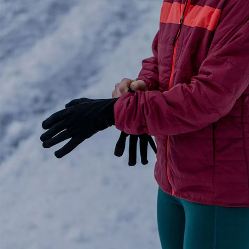 美利奴羊毛专业保暖内胆手套