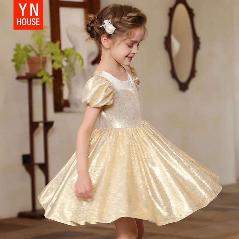 女童生日礼服公主裙高端轻奢