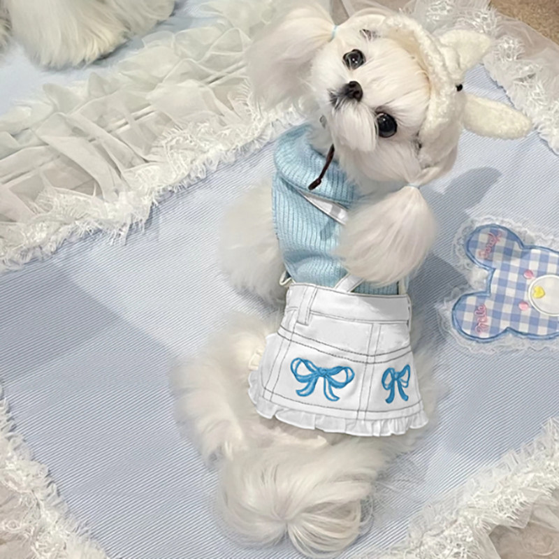 春夏新款牛仔miumiu风吊带裙宠物出片可爱服饰,宠物/宠物食品及用品,狗宠物服装/雨衣,淘宝优惠券,粉丝福利购,淘宝优惠卷