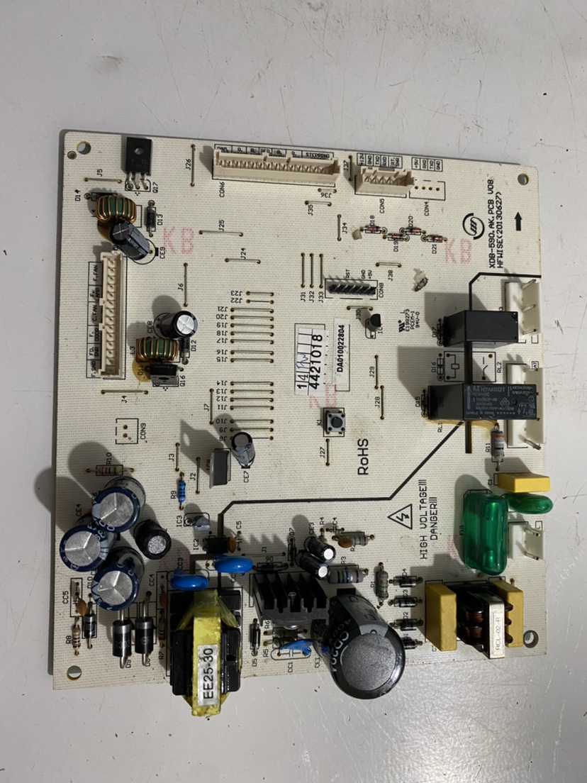 适用于美的冰箱电脑板DA010022804 XDB-590.AK.PCB V08