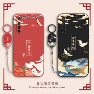 适用真我Realmex2手机壳oppo新款液态硅胶套opporealmex全包镜头防摔realme软壳x2女潮Relamex男送钢化膜外壳