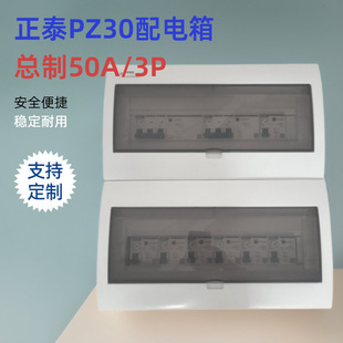 PZ30明装暗装正泰家用楼层住户配电箱成套室内照明插座控制配电箱