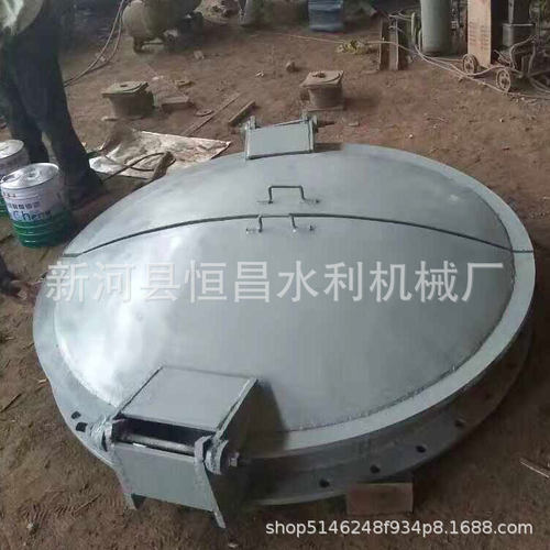 不锈钢拍门玻璃钢浮箱方拍门双开液压碳钢拍门 HDPP塑料拍门