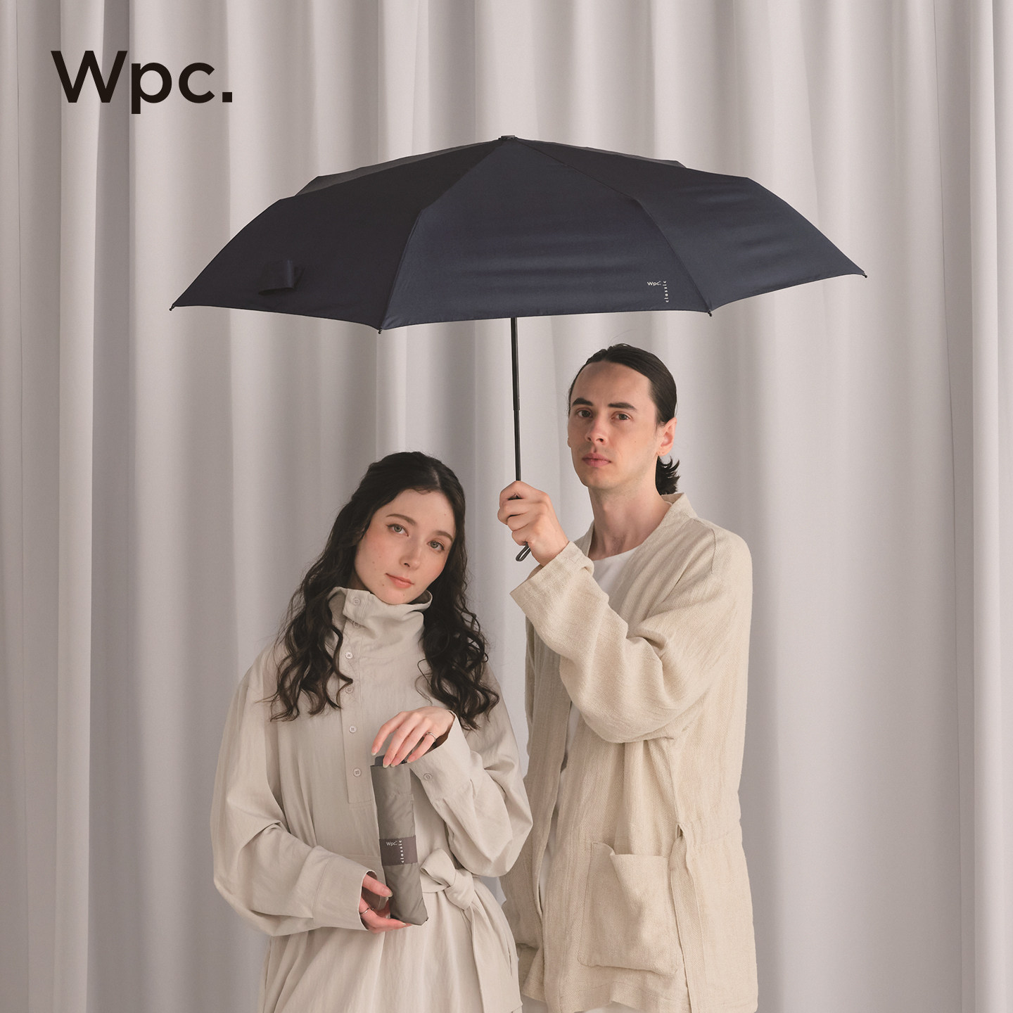 wpc折叠雨伞轻量羽毛伞小巧便携男士商务伞晴雨两用伞三折铅笔伞