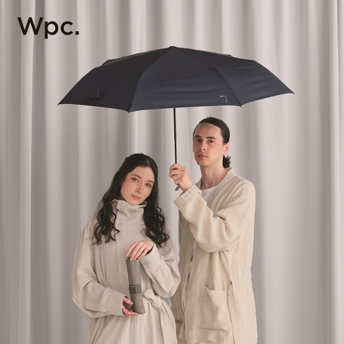 wpc轻量晴雨伞三折超轻羽毛伞男