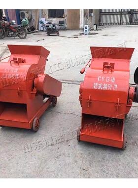 建筑垃圾碎移动式破碎JS-FS102机 玻璃瓶啤瓶粉机7.酒5KW电动工