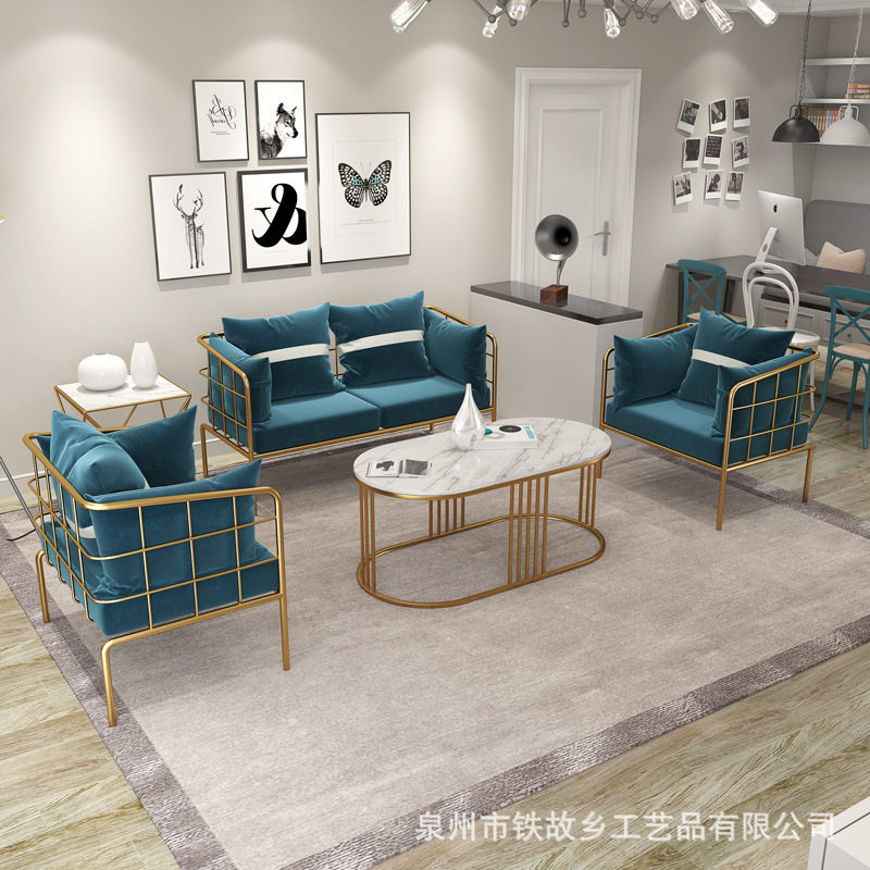 北欧布艺沙发 服装店网红懒人沙发茶几组合家用会客休闲沙发椅子,电子元器件市场,电线扎带/束线带,淘宝优惠券,粉丝福利购,淘宝优惠卷