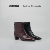 拍大 内350g绒里跟高5cm半码 西红氏•双11限时折扣 外牛油皮