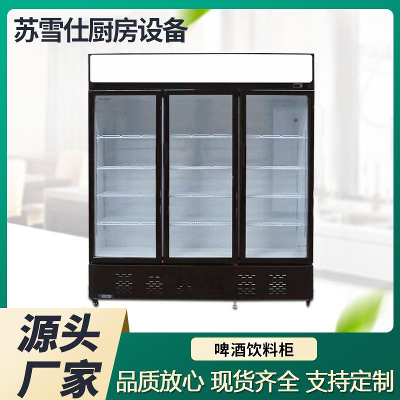 啤酒饮料柜商用单门双门三门立式展示柜超市餐饮酒店啤酒饮料柜