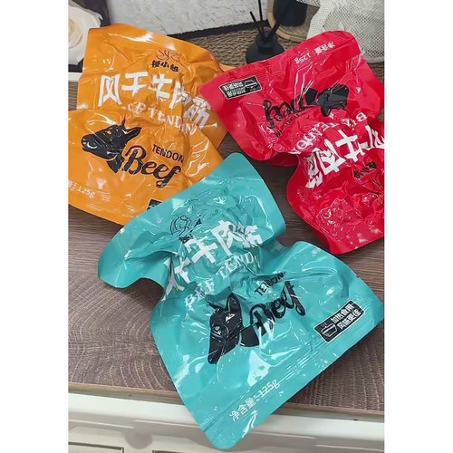梗小姐风干牛肉筋正宗内蒙古筋头巴脑嚼劲十足下酒菜草原风味零食