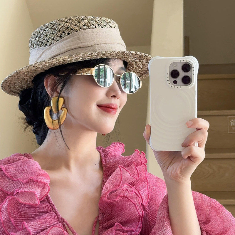 老钱风镂空平顶草帽女夏季海边沙滩度假太阳帽子法式遮阳防晒礼帽,服饰配件/皮带/帽子/围巾,帽子,淘宝优惠券,粉丝福利购,淘宝优惠卷