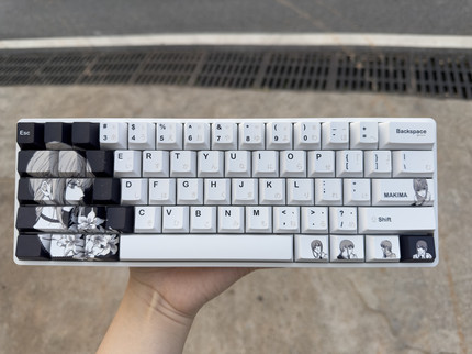 Makima 花朵玛琪码 pbt 五面热升华键帽