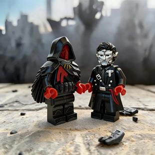 三角洲干员积木人赛伊德典狱长手办特种士兵拼装人仔玩具创意礼物