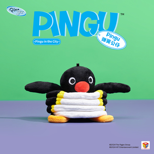 山莫pingu企鹅弹簧玩偶创意搞怪可爱包包挂件女生丑萌公仔包挂
