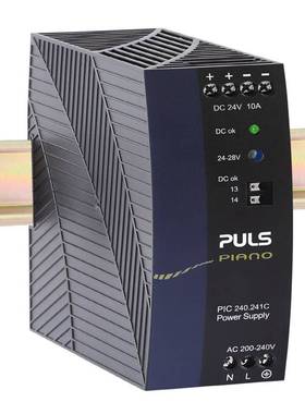 现货普尔世PULS单相系统的DIN导轨电源PIC240.241C