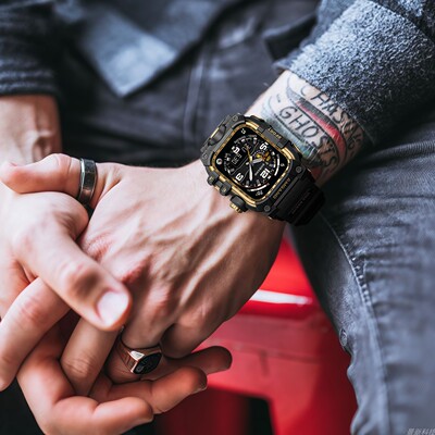 改装小泥王保护壳表带一体表带