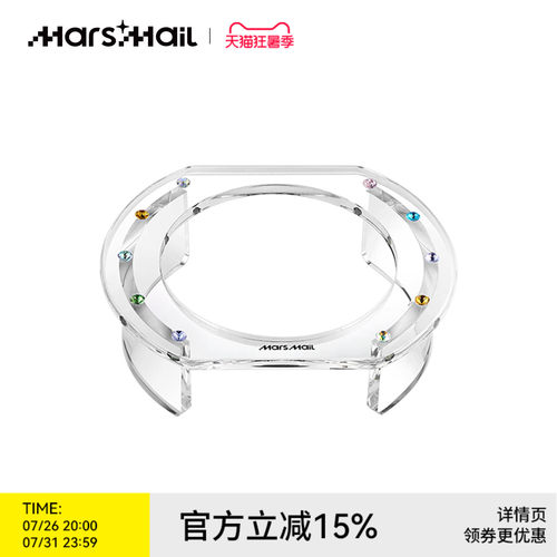 火星来电亚克力宠物增高碗架护颈