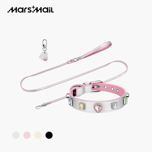 火星来电MarsMail宠物脖颈项圈牵引绳中小超小型幼犬遛猫咪狗绳链
