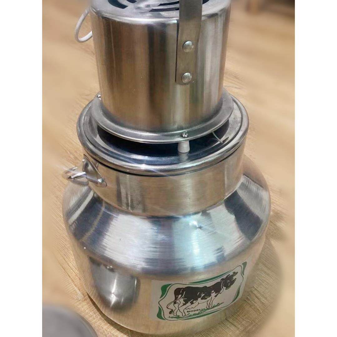 新款电动牛奶分离机牛奶脱脂酥油机牧民家用搅拌机不锈钢奶油机