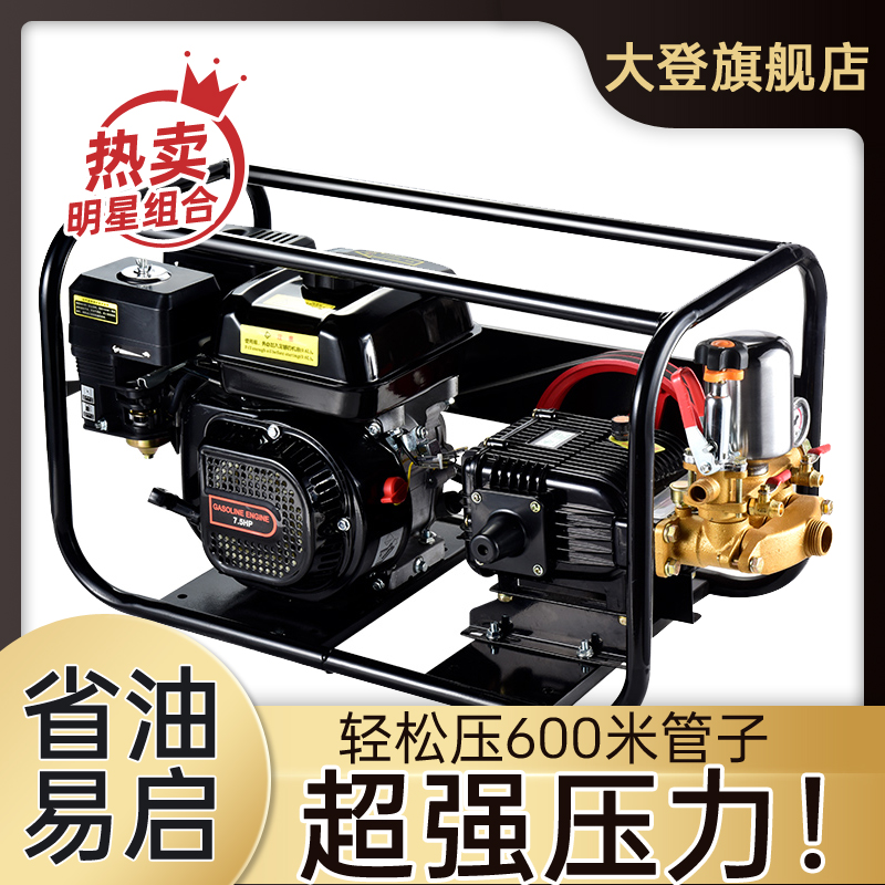 汽油高压打药机柴农用动喷雾