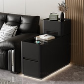 2025新款 轻奢高级感沙发旁 侧边柜客厅多功能角几边几智能无线充