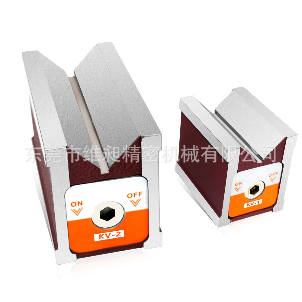 供应磁性三角台V型三角台 磁性V型台MV12KA(70*60*125)