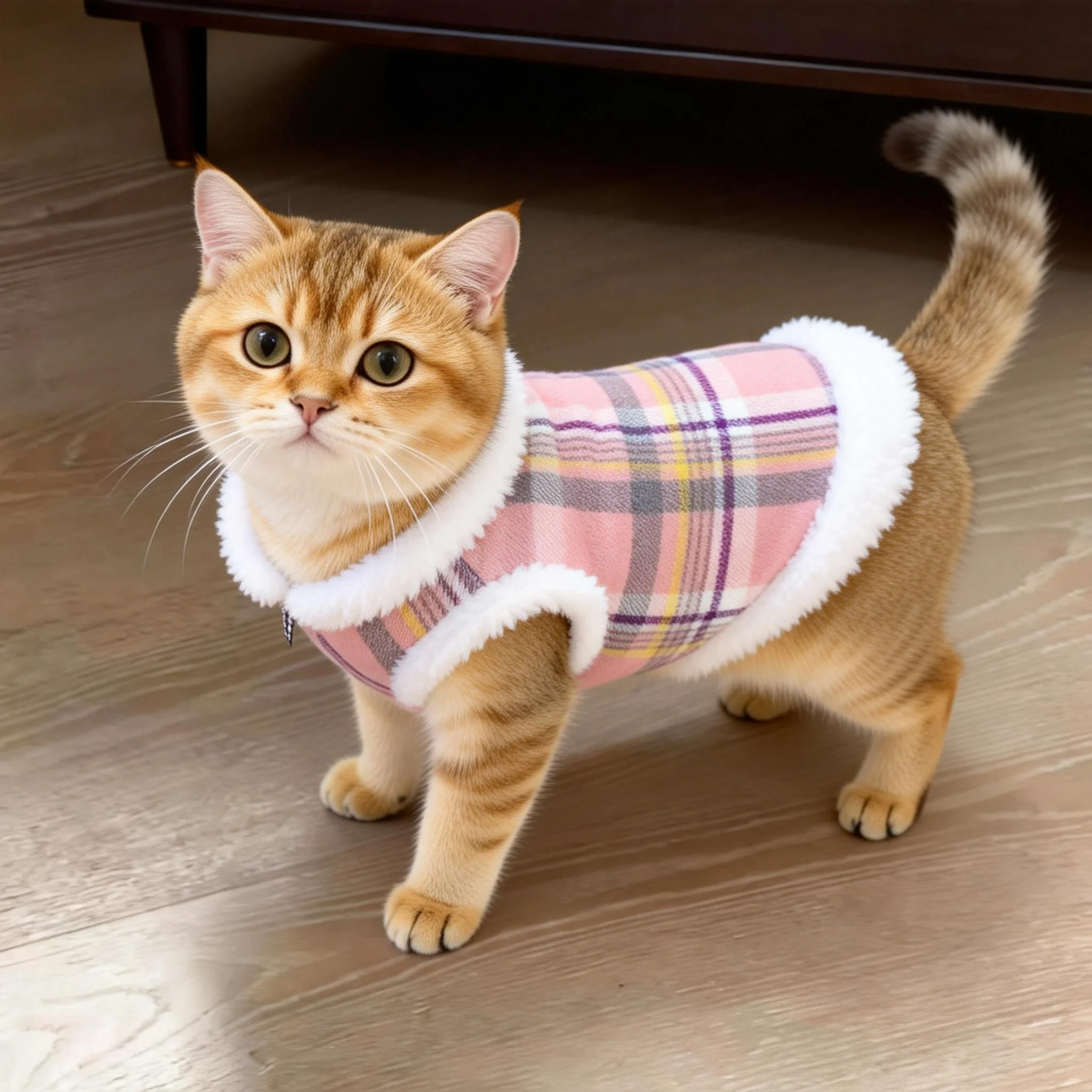 猫咪衣服冬装格子马甲布偶金渐层英短狗狗保暖加厚棉衣宠物防掉毛,宠物/宠物食品及用品,猫宠物服装/雨衣（新）,淘宝优惠券,粉丝福利购,淘宝优惠卷