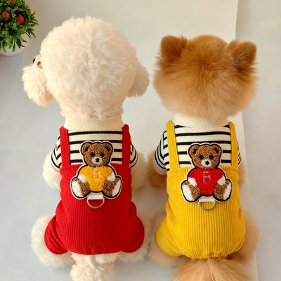 狗狗衣服冬季款保暖加厚四脚衣